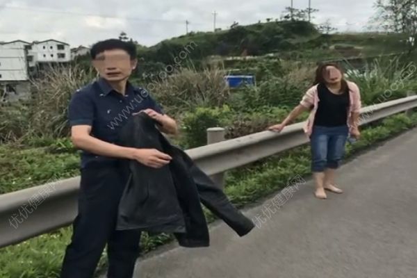 離婚路上丈夫欲同歸于盡！妻子高速跳車逃生！(4)