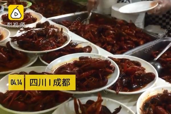 高校食堂推出麻辣小龍蝦夜宵，還有烤生蠔、烤扇貝、缽缽雞(1)