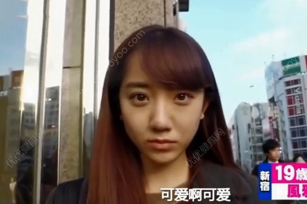 摘了口罩的日本妹子！為什么日本女孩要戴口罩？(3)