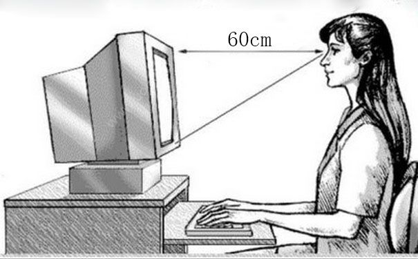 玩電腦正確姿勢(shì)是怎樣的？上網(wǎng)正確坐姿(2)