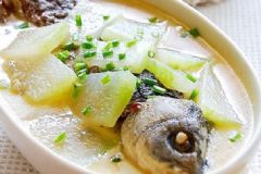 冬瓜鯽魚(yú)湯的做法是怎樣的？冬瓜鯽魚(yú)湯怎么做？[圖]