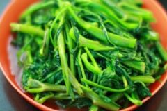 空心菜怎么炒不會(huì)變黑？炒空心菜如何不變色？[多圖]