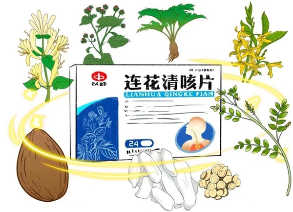 治療改善咳嗽痰多癥狀 可用連花清咳片